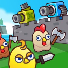 Merge Cannon: Chicken Defense